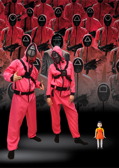 Гра в кальмара – Трикутник та Квадрат