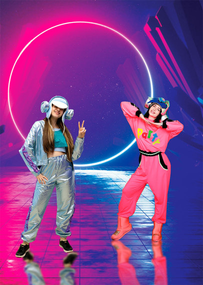 Неоновий та Сільвер диско