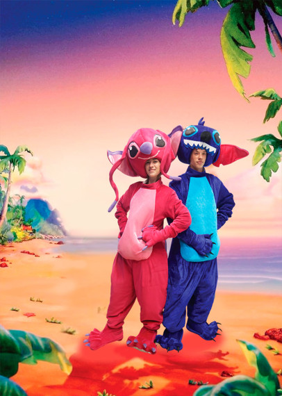 Стіч Янгол та Стіч Синій