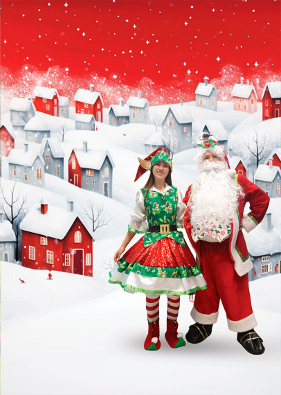 Містер Санта та Ельфійка