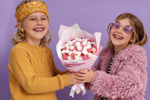 Букет з солодощів