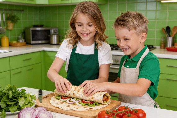 Виготовлення шаурми, хачапурі, вареників