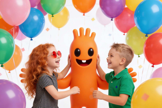 Balloon disco show (Шоу повітряних кульок 200 шт.)